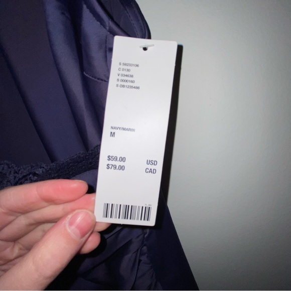 Navy urban outfitters mini dress - Picture 2 of 3